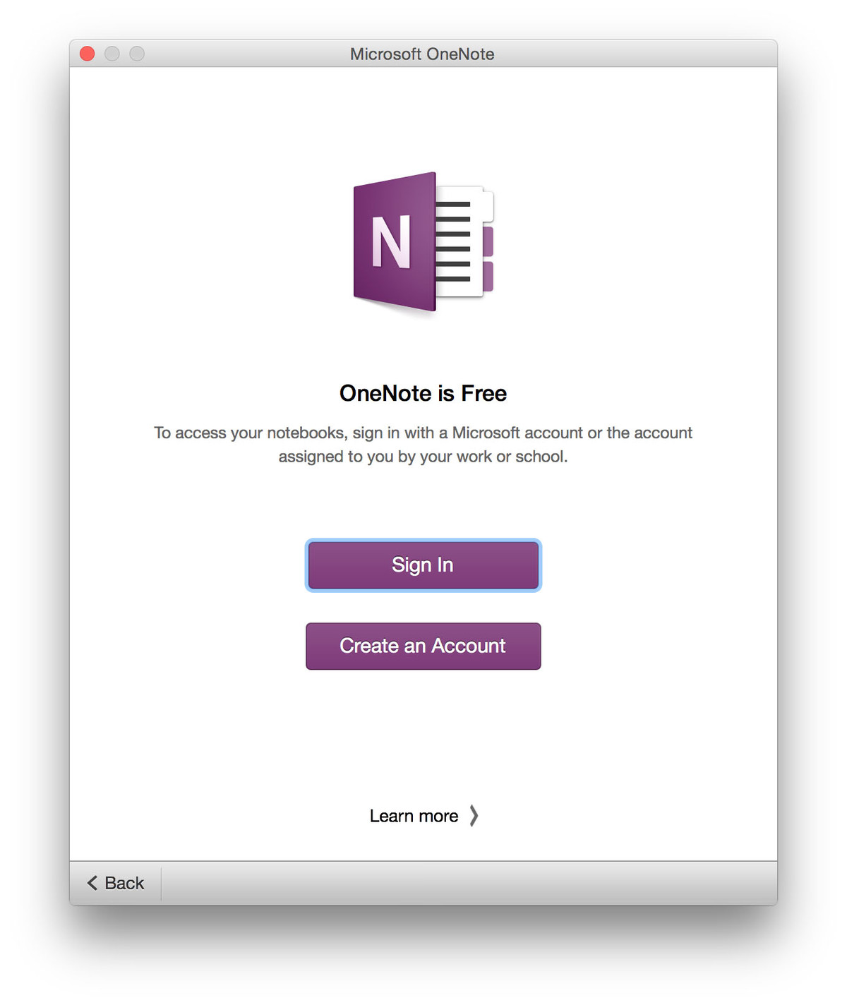 How to use onenote notebook